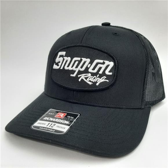 Richardson 112 Trucker Cap Hat Mesh Mechanic Tech SnapOn Racing Patch NASCAR Gea - Picture 6 of 6